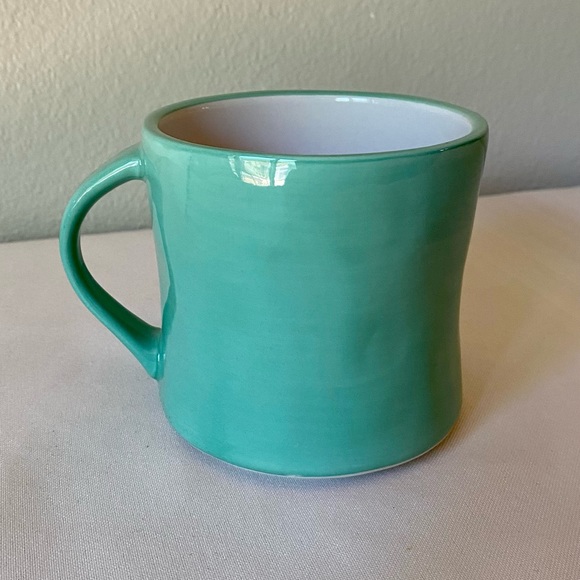 Anthropologie M Initial Mug Cup - Picture 3 of 8
